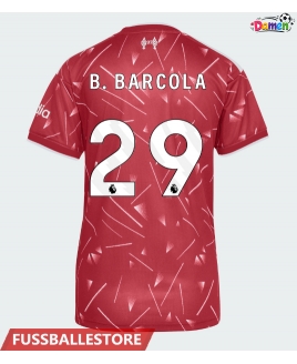 Günstige Liverpool Bradley Barcola #29 Heimtrikot Damen 2026-27 Kurzarm